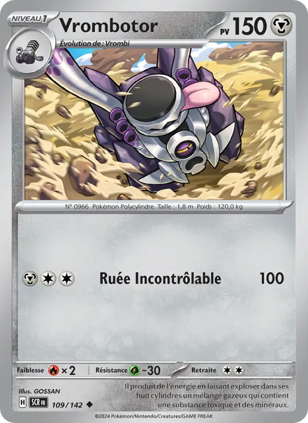 Carte Pokemon 109/142 Vrombotor | LorenZone