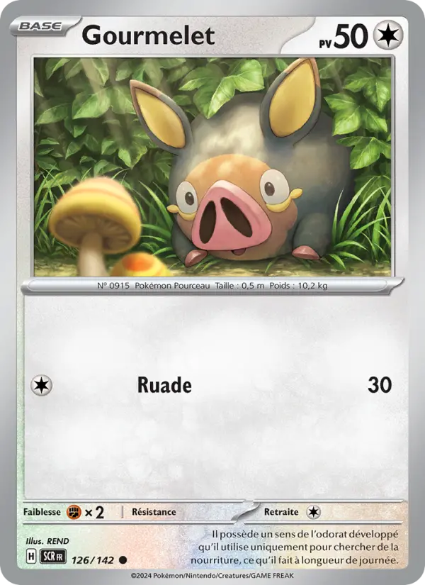 Carte Pokemon 126/142 Gourmelet | LorenZone