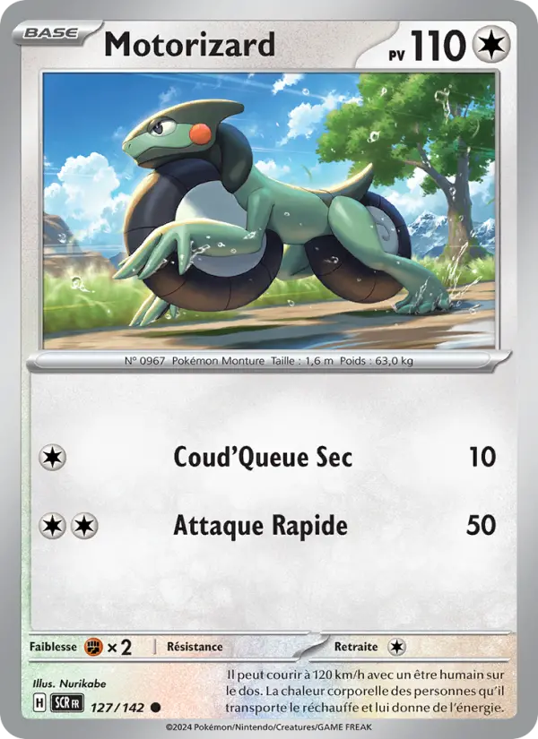 Carte Pokemon 127/142 Motorizard | LorenZone