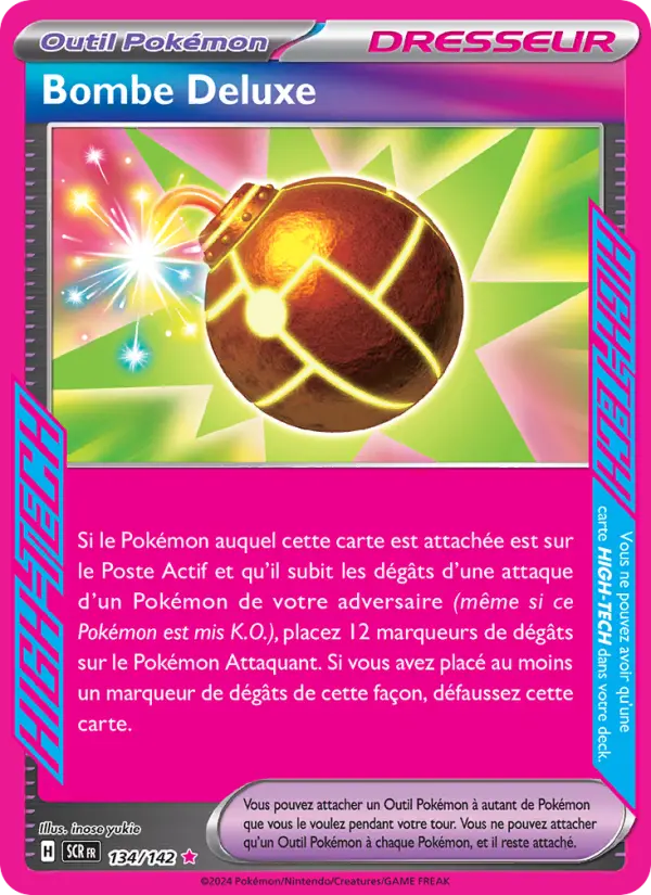 Carte Pokemon 134/142 Bombe Deluxe | LorenZone