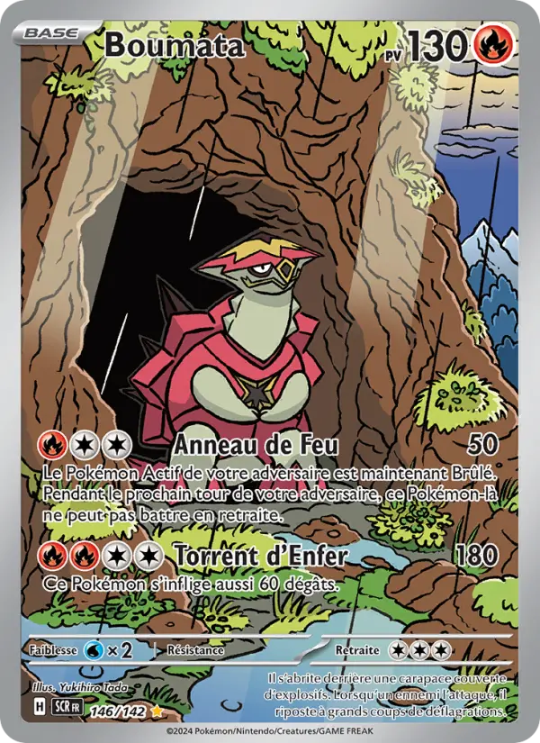 Carte Pokemon 146/142 Boumata Illustration Rare | LorenZone