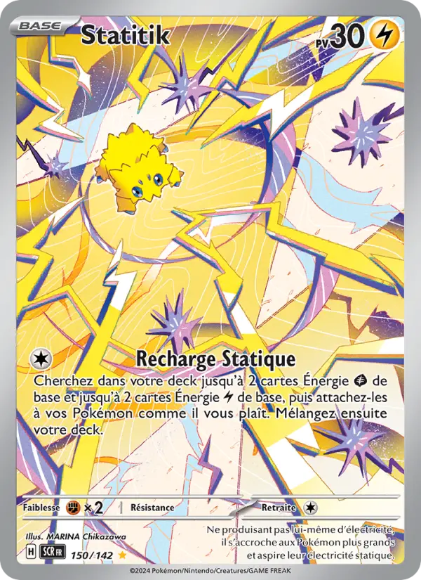Carte Pokemon 150/142 Statitik Illustration Rare | LorenZone