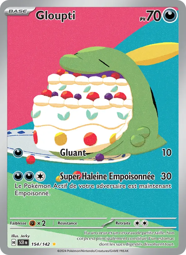 Carte Pokemon 154/142 Gloupti Illustration Rare | LorenZone