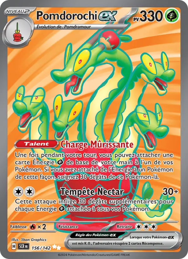 Carte Pokemon 156/142 Pomdorochi-ex | LorenZone