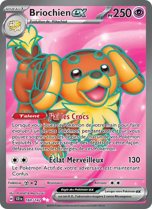 Carte Pokemon 160/142 Briochien-ex | LorenZone