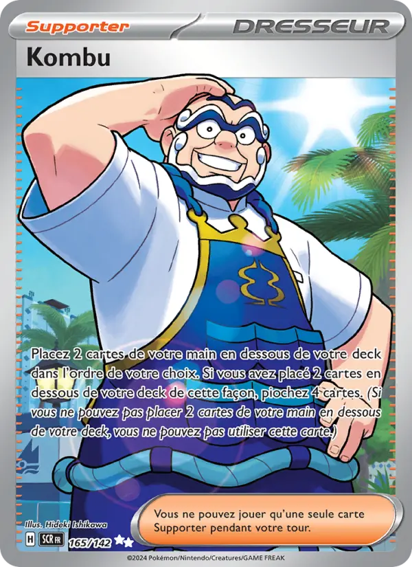 Carte Pokemon 165/142 Kombu | LorenZone