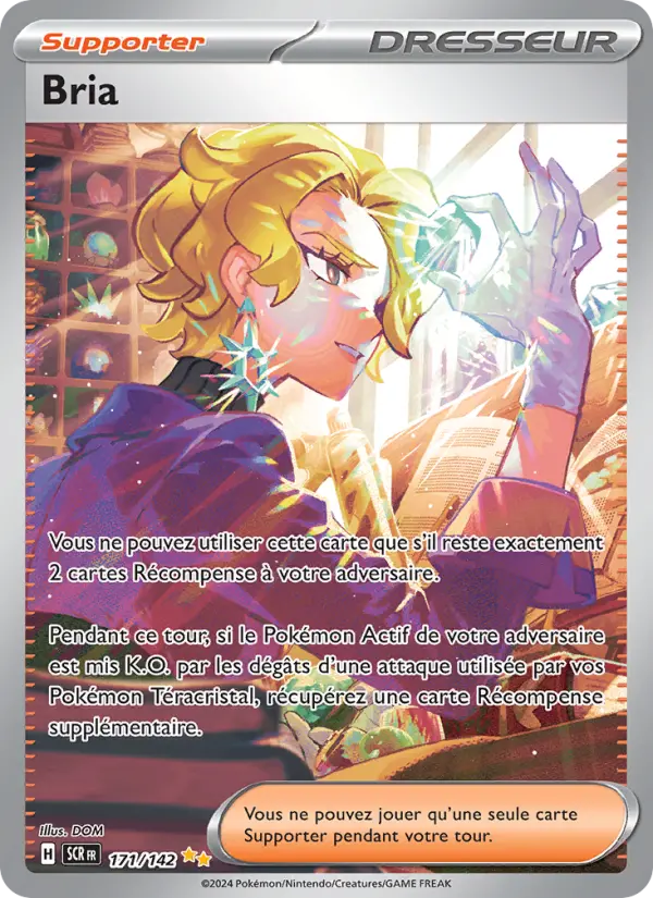 Carte Pokemon 171/142 Bria Illustration Spéciale Rare | LorenZone