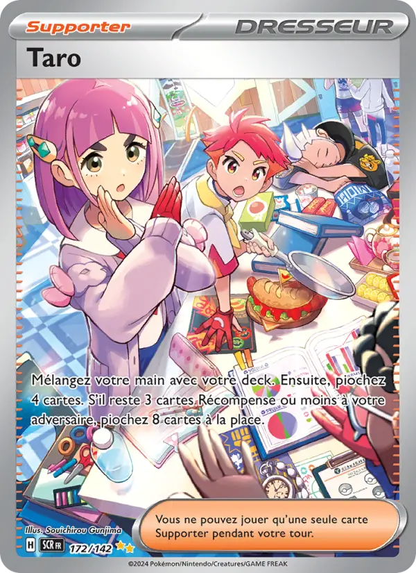 Carte Pokemon 172/142 Taro Illustration Spéciale Rare | LorenZone