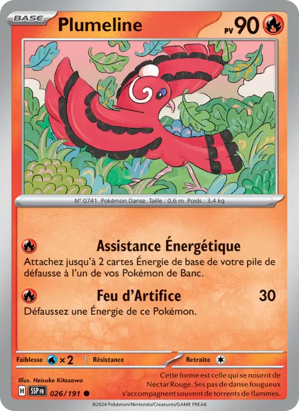 Carte Pokemon 026/191 Plumeline Reverse | LorenZone