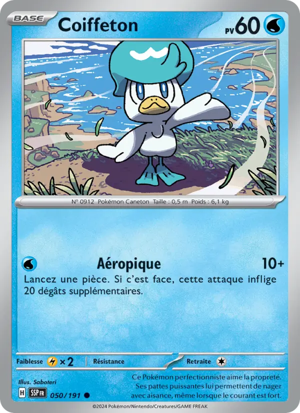 Carte Pokemon 050/191 Coiffeton Reverse | LorenZone