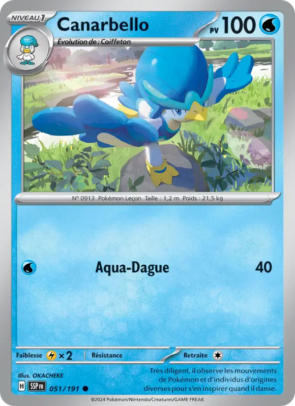 Carte Pokemon 051/191 Canarbello Reverse | LorenZone
