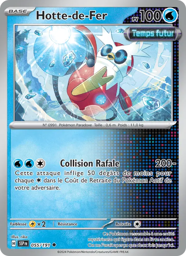 Carte Pokemon 055/191 Hotte-de-Fer Reverse | LorenZone