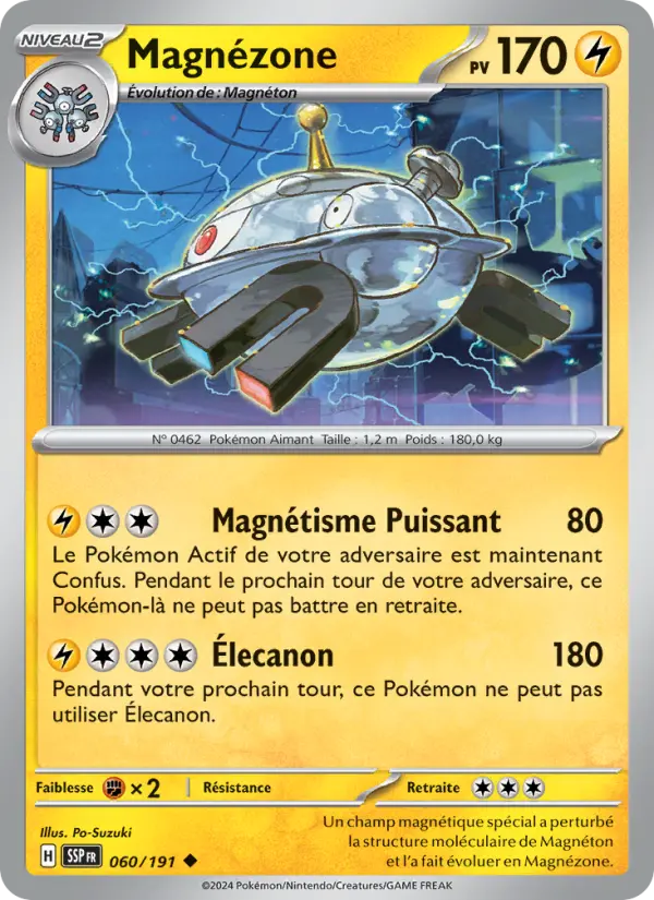 Carte Pokemon 060/191 Magnézone Reverse | LorenZone