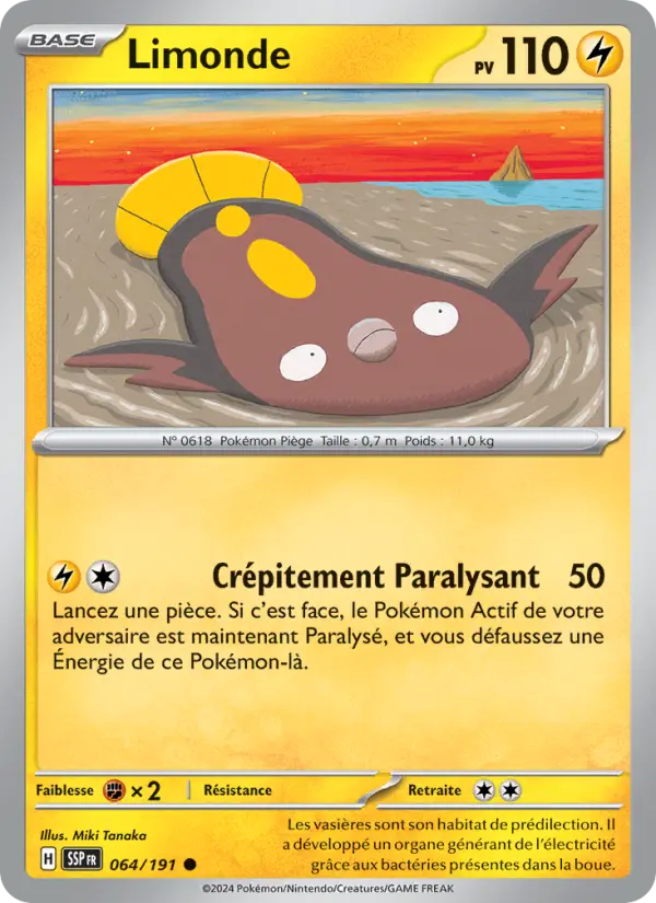 Carte Pokemon 064/191 Limonde Reverse | LorenZone