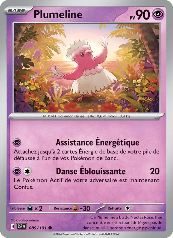 Carte Pokemon 089/191 Plumeline Reverse | LorenZone