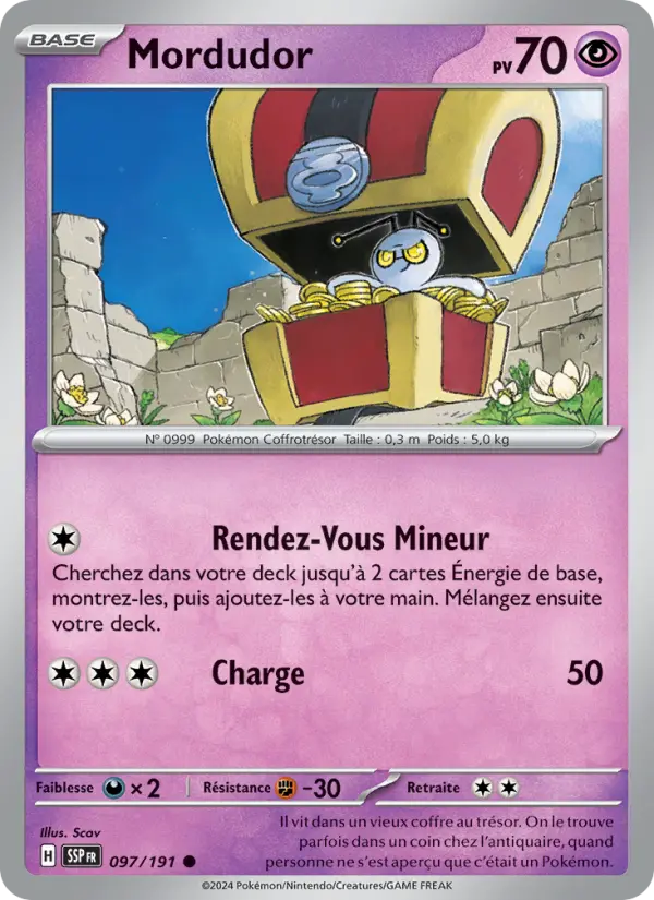 Carte Pokemon 097/191 Mordudor Reverse | LorenZone