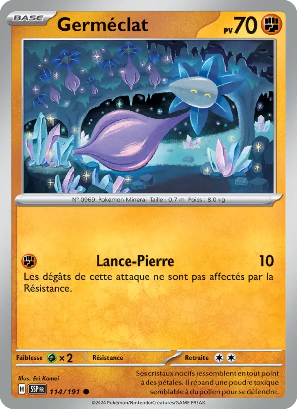 Carte Pokemon 114/191 Germéclat Reverse | LorenZone