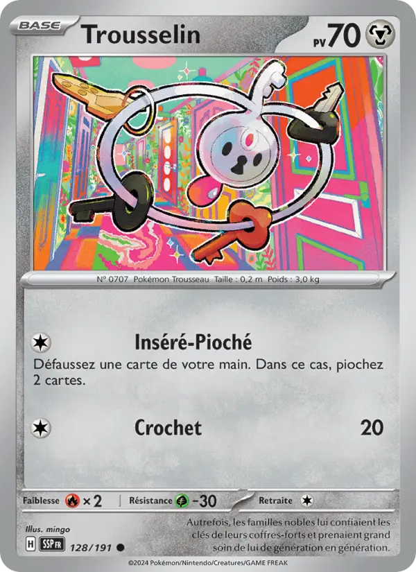 Carte Pokemon 128/191 Trousselin Reverse | LorenZone