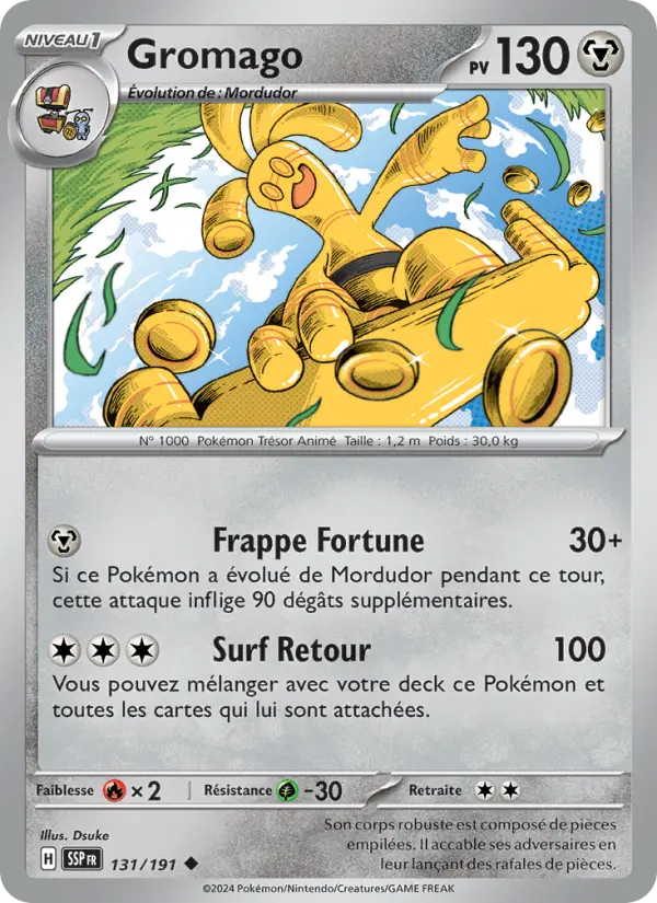 Carte Pokemon 131/191 Gromago Reverse | LorenZone