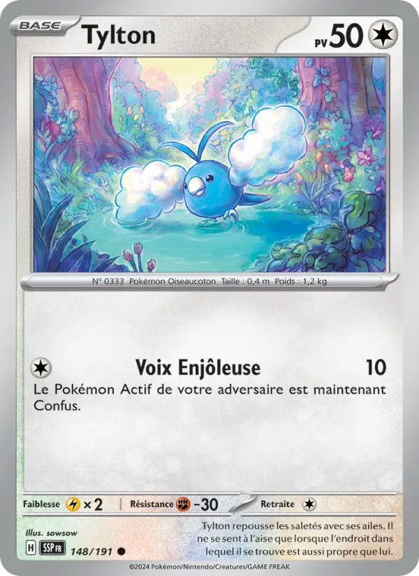 Carte Pokemon 148/191 Tylton Reverse | LorenZone
