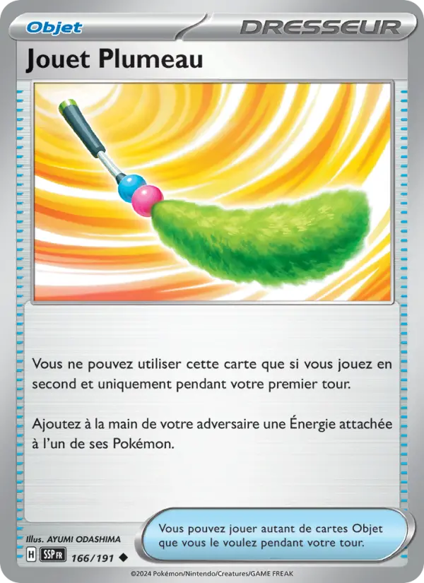 Carte Pokemon 166/191 Jouet Plumeau Reverse | LorenZone