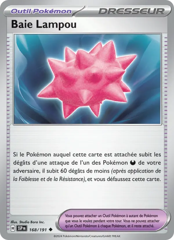 Carte Pokemon 168/191 Baie Lampou Reverse | LorenZone