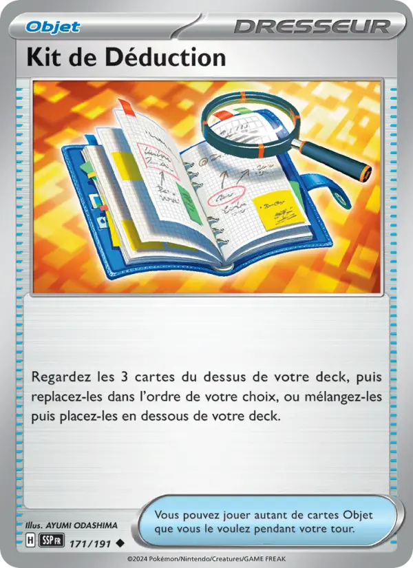 Carte Pokemon 171/191 Kit de Déduction Reverse | LorenZone