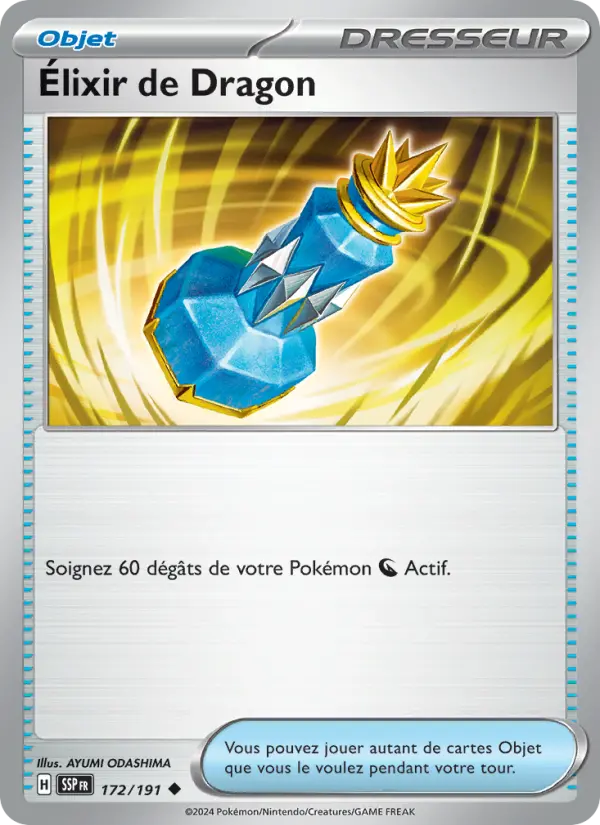 Carte Pokemon 172/191 Élixir de Dragon Reverse | LorenZone
