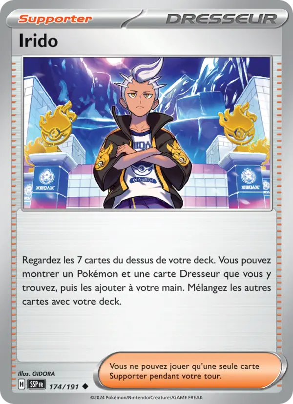 Carte Pokemon 174/191 Irido Reverse | LorenZone