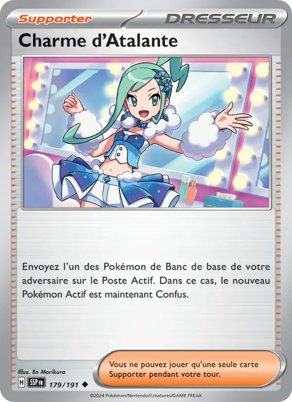 Carte Pokemon 179/191 Charme d'Atalante Reverse | LorenZone