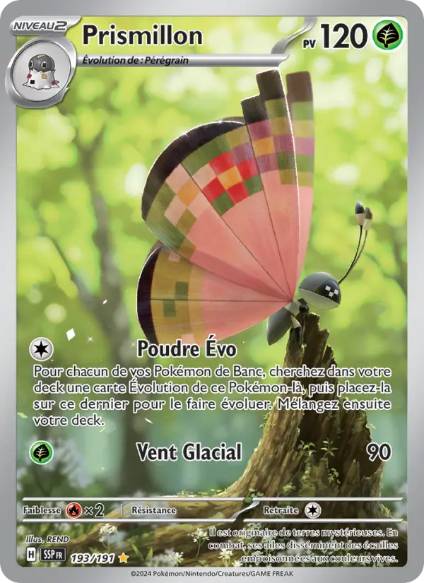 Carte Pokemon 193/191 Prismillon Illustration Rare | LorenZone