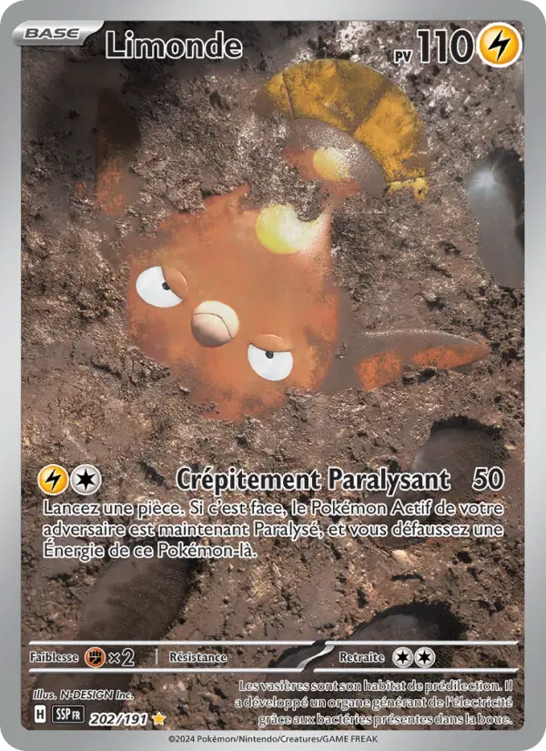 Carte Pokemon 202/191 Limonde Illustration Rare | LorenZone