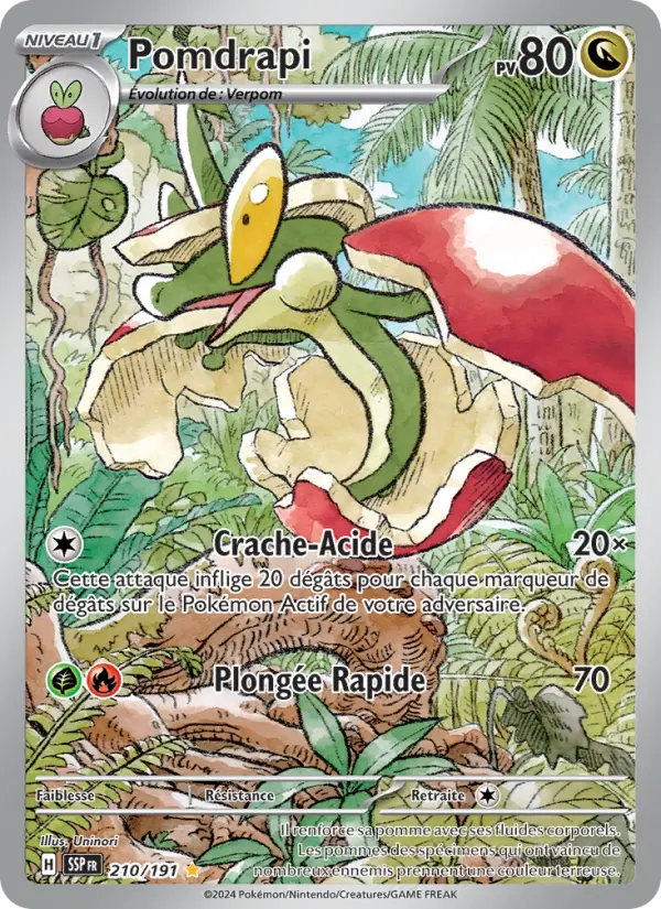 Carte Pokemon 210/191 Pomdrapi Illustration Rare | LorenZone