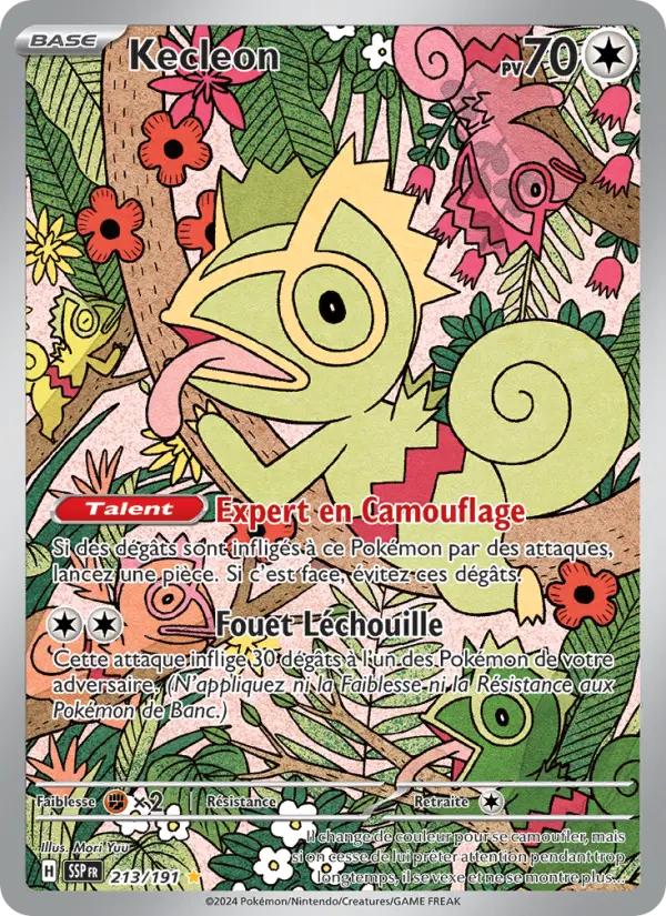 Carte Pokemon 213/191 Kecleon Illustration Rare | LorenZone