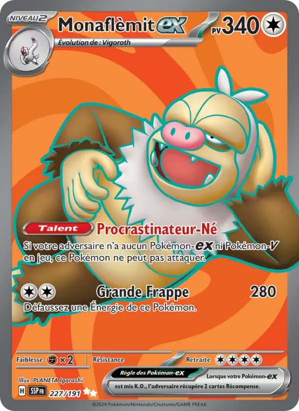 Carte Pokemon 227/191 Monaflèmit-ex Holo | LorenZone