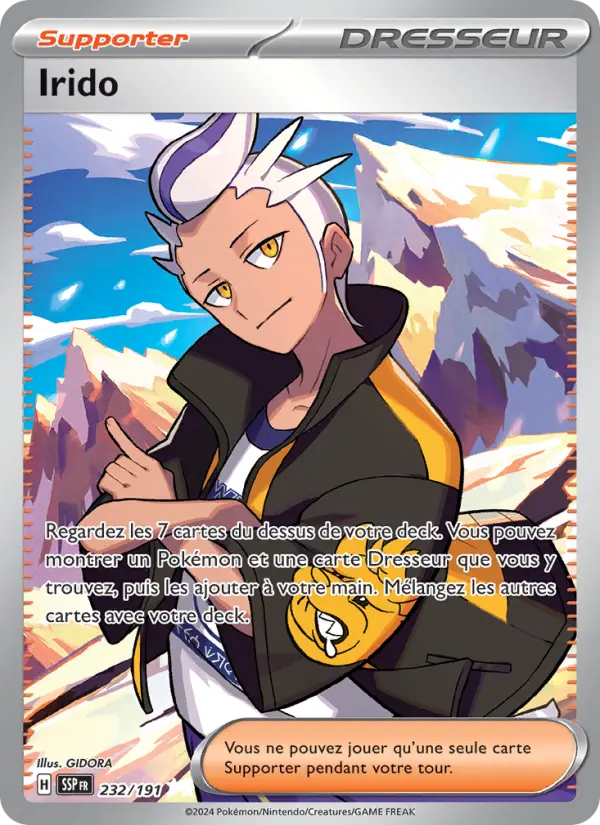 Carte Pokemon 232/191 Irido Holo | LorenZone