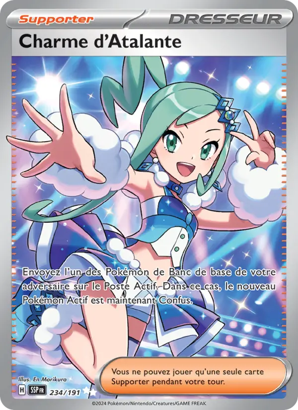 Carte Pokemon 234/191 Charme d'Atalante Holo | LorenZone