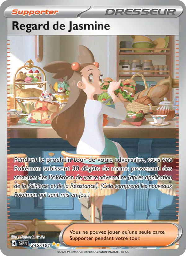 Carte Pokemon 245/191 Regard de Jasmine Illustration Spéciale Rare | LorenZone