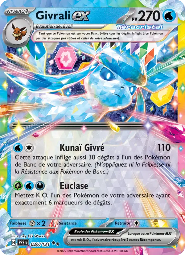 Carte Pokemon 026/131 Givrali-ex Holo | LorenZone