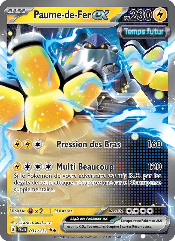 Carte Pokemon 031/131 Paume-de-Fer-ex Holo | LorenZone