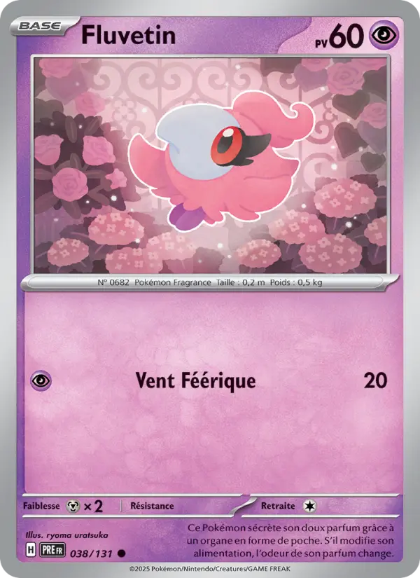 Carte Pokemon 038/131 Fluvetin | LorenZone