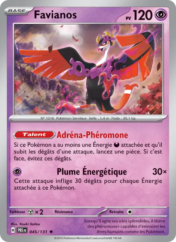 Carte Pokemon 045/131 Favianos Holo | LorenZone