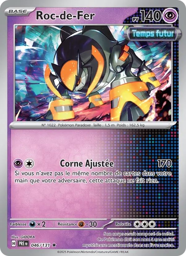 Carte Pokemon 046/131 Roc-de-Fer Holo | LorenZone