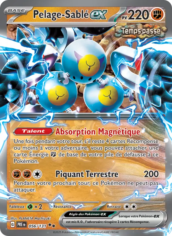 Carte Pokemon 056/131 Pelage-Sablé-ex Holo | LorenZone