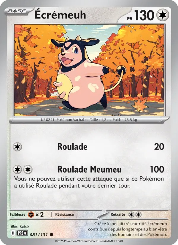 Carte Pokemon 081/131 Écrémeuh | LorenZone
