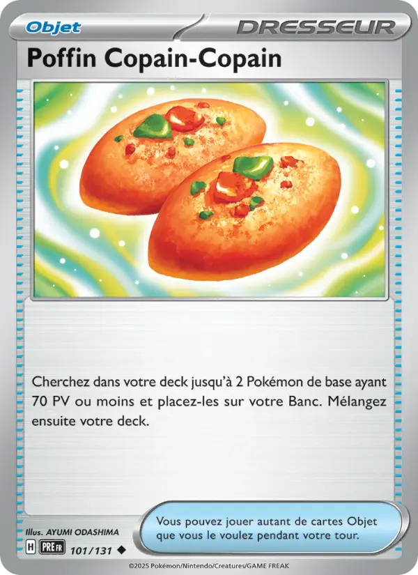 Carte Pokemon 101/131 Poffin Copain-Copain | LorenZone