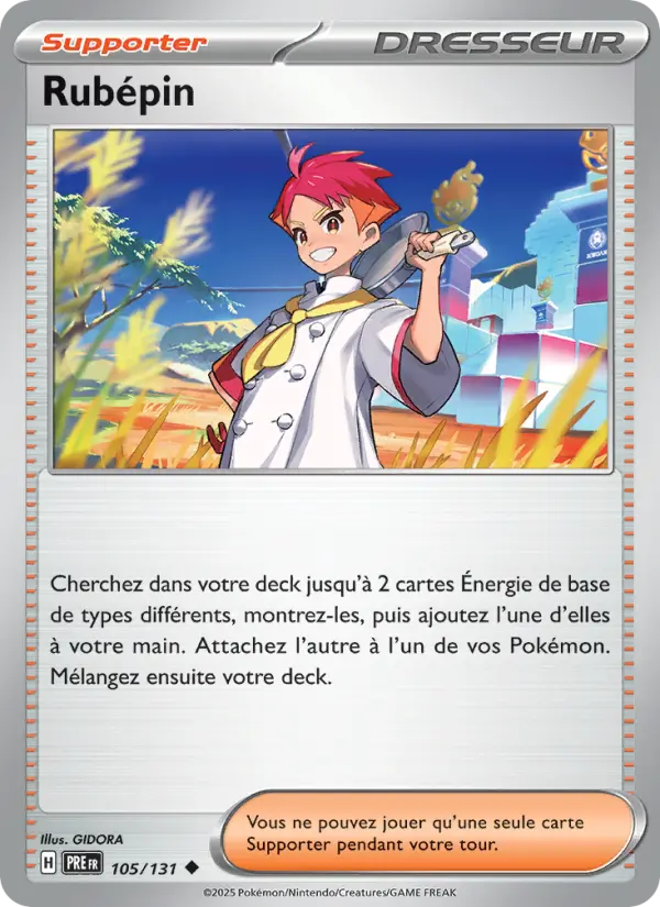 Carte Pokemon 105/131 Rubépin | LorenZone