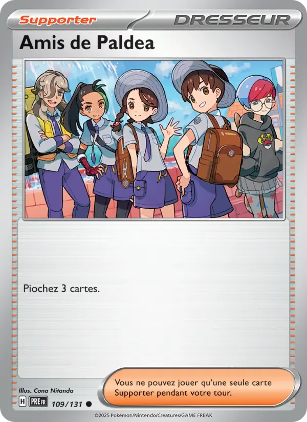 Carte Pokemon 109/131 Amis de Paldea | LorenZone