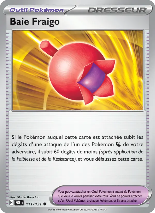 Carte Pokemon 111/131 Baie Fraigo | LorenZone