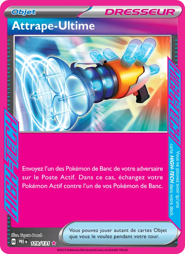 Carte Pokemon 119/131 Attrape-Ultime Holo | LorenZone